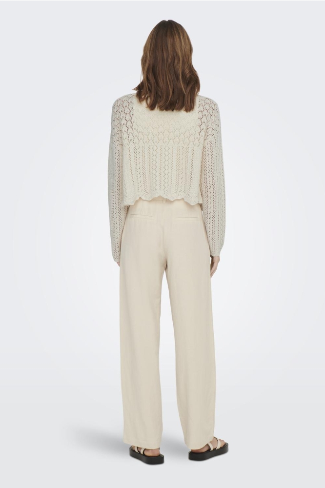 ONLNOLA 7/8 LIFE OPEN CARDIGAN KNT 15290744 Cloud Dancer